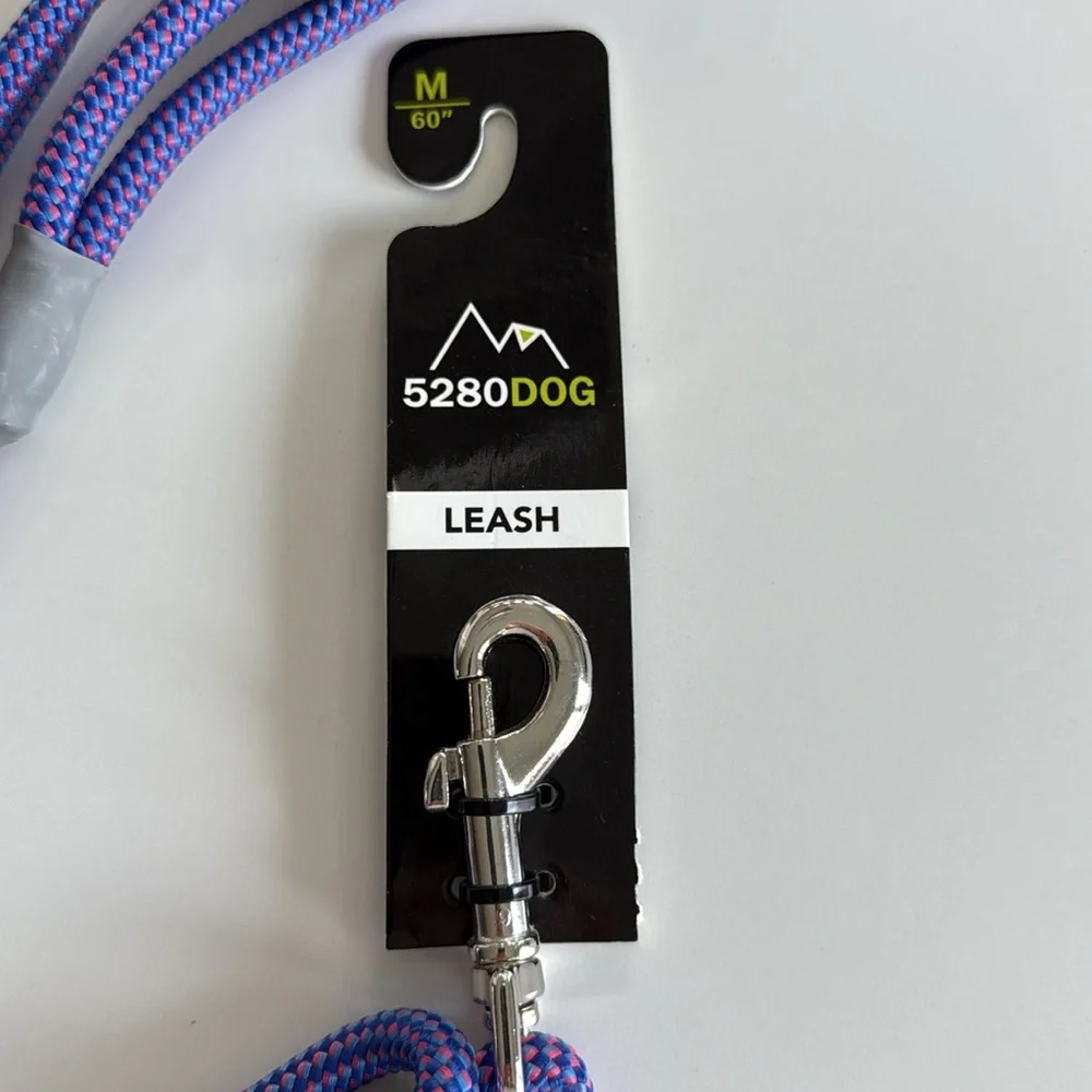 5280Dog Purple Leash Medium NEW